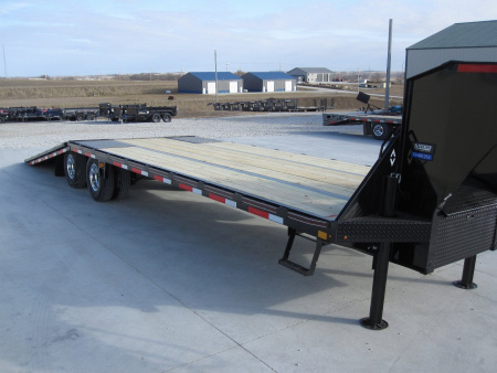 New 2026 Diamond C Trailers 102x32 FMAX-212 Hydraulic Dove Flatbed Trailer