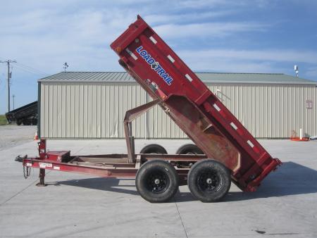 Used 2018 Load Trail 83x12 Lo-Pro Dump Trailer