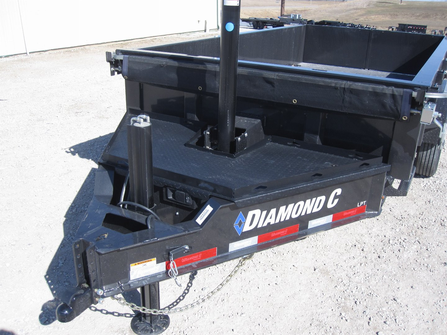 New 2024 DIAMOND C TRAILERS LPT-207 82x14 Lo-Pro Dump Trailer