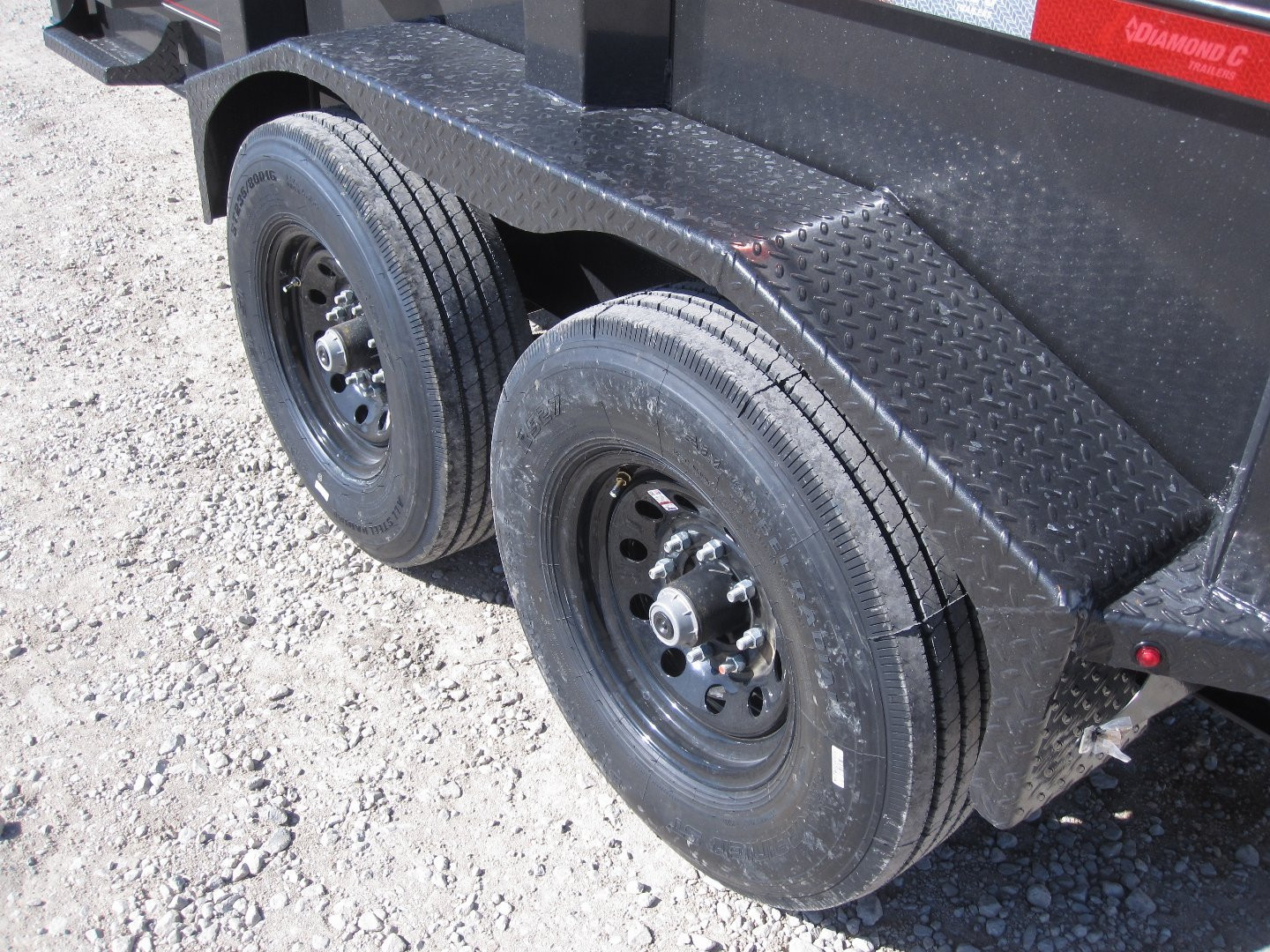 New 2024 DIAMOND C TRAILERS LPT-207 82x14 Lo-Pro Dump Trailer