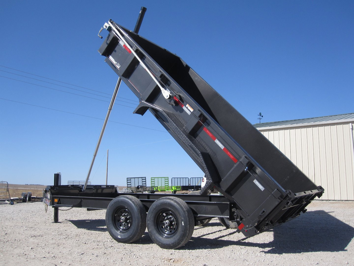New 2024 DIAMOND C TRAILERS LPT-207 82x14 Lo-Pro Dump Trailer