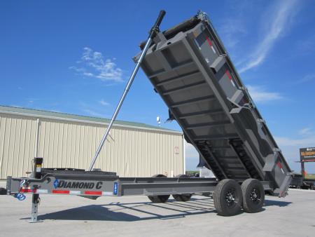 New 2026 Diamond C Trailers LPT-207 82x16 Lo-Pro Dump Trailer