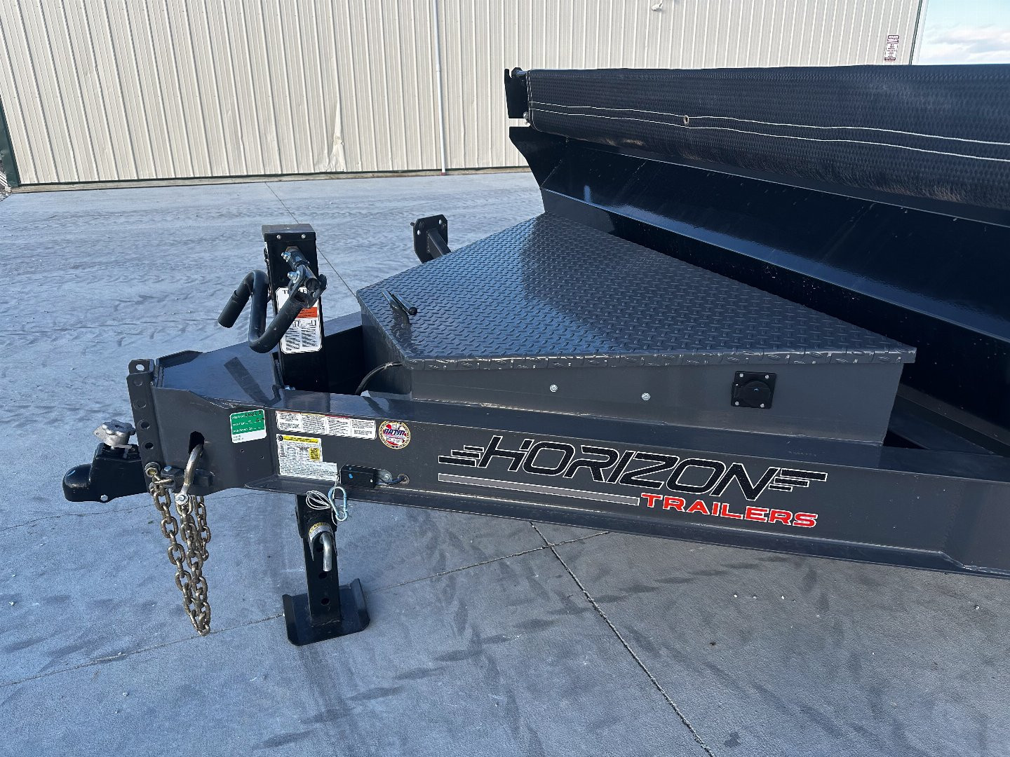 New 2025 Horizon Trailers 83x14 HZ7 HD Premium Dump Trailer