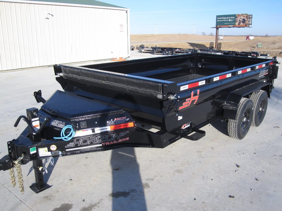 New 2026 Horizon Trailers 83x14 HZ7 HD Premium Dump Trailer