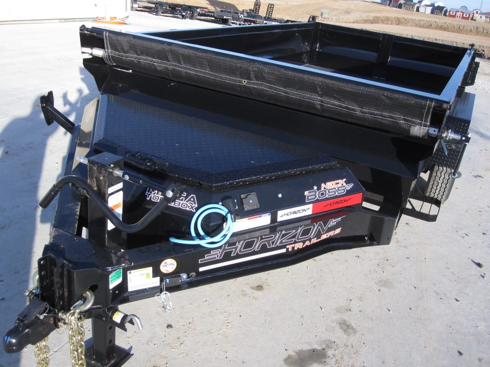 New 2026 Horizon Trailers 83x14 HZ7 HD Premium Dump Trailer