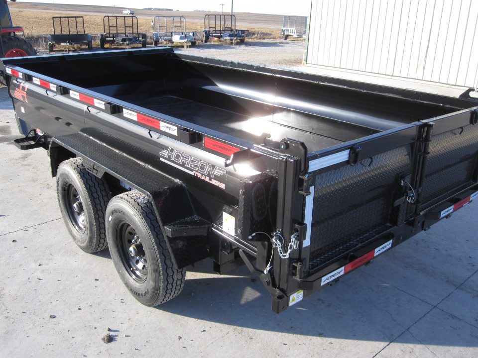 New 2026 Horizon Trailers 83x14 HZ7 HD Premium Dump Trailer