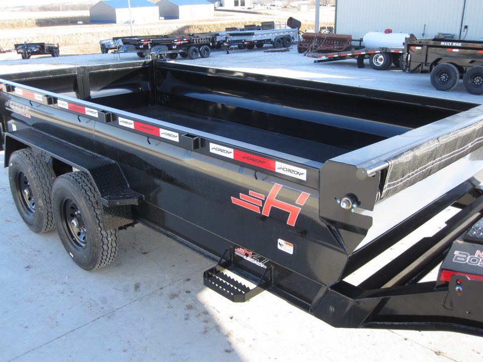 New 2026 Horizon Trailers 83x14 HZ7 HD Premium Dump Trailer