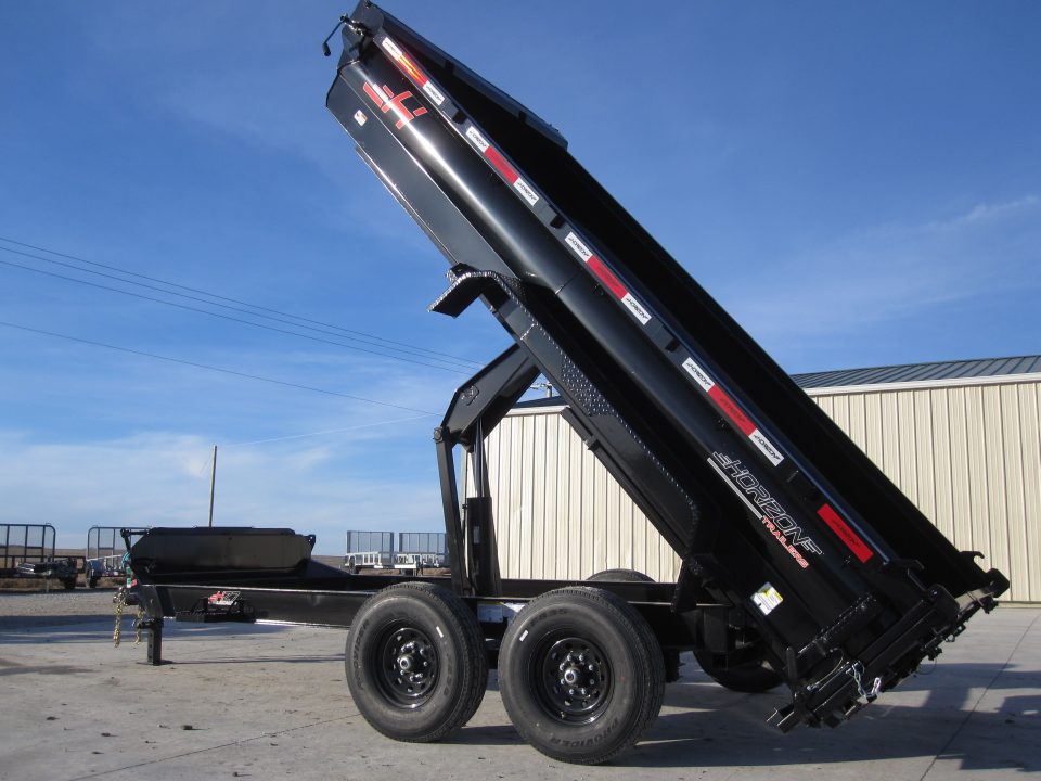 New 2026 Horizon Trailers 83x14 HZ7 HD Premium Dump Trailer