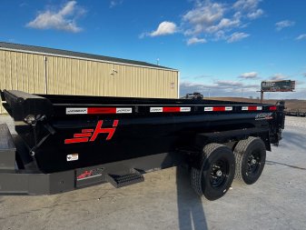 New 2025 Horizon Trailers 83x14 HZ7 HD Premium Dump Trailer