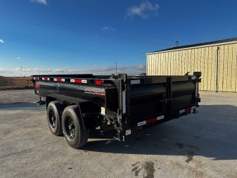 New 2025 Horizon Trailers 83x14 HZ7 HD Premium Dump Trailer