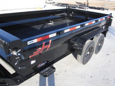 New 2026 Horizon Trailers 83x14 HZ7 HD Premium Dump Trailer