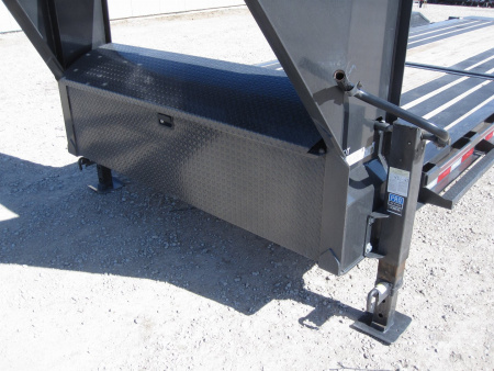 Used 2023 DIAMOND C TRAILERS 82x24 HDT-208 Gooseneck Tilt Trailer