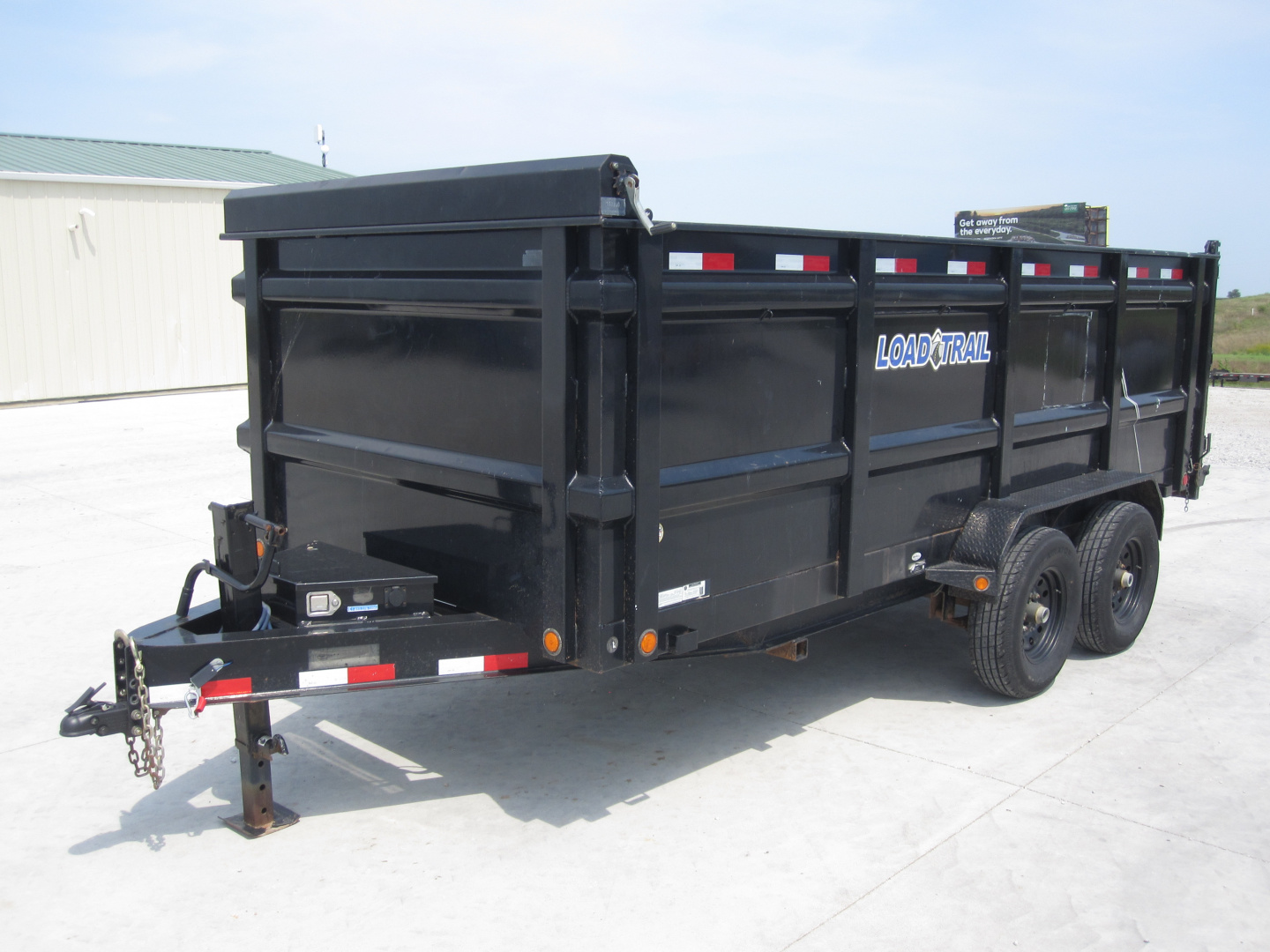 Used 2019 Load Trail 83x14 High Side Dump Trailer