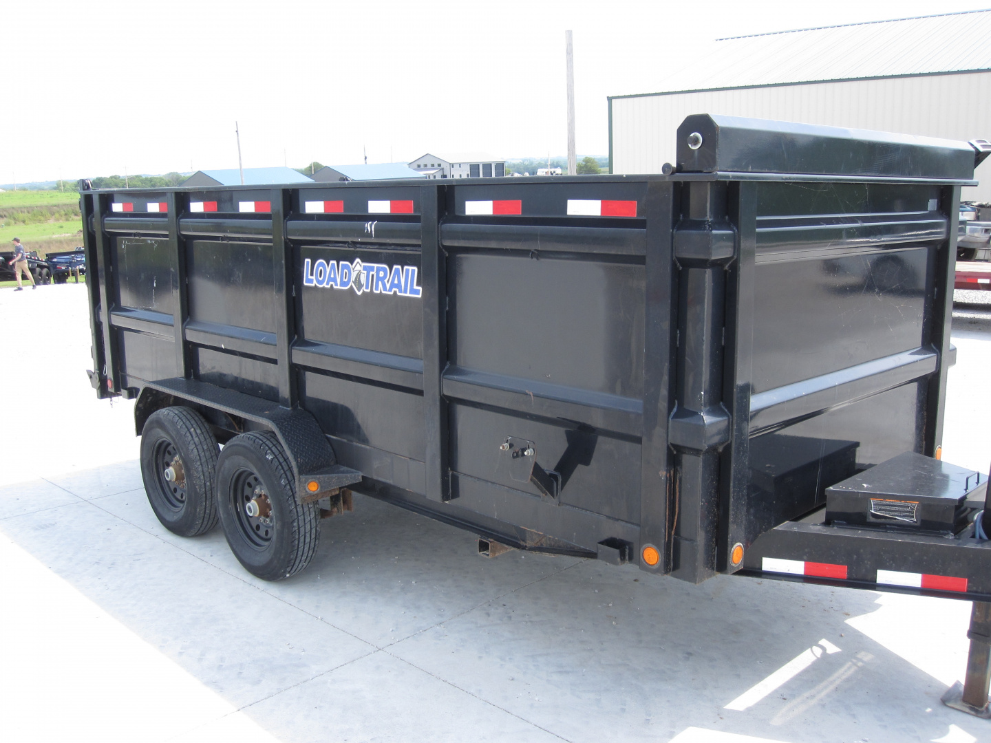Used 2019 Load Trail 83x14 High Side Dump Trailer