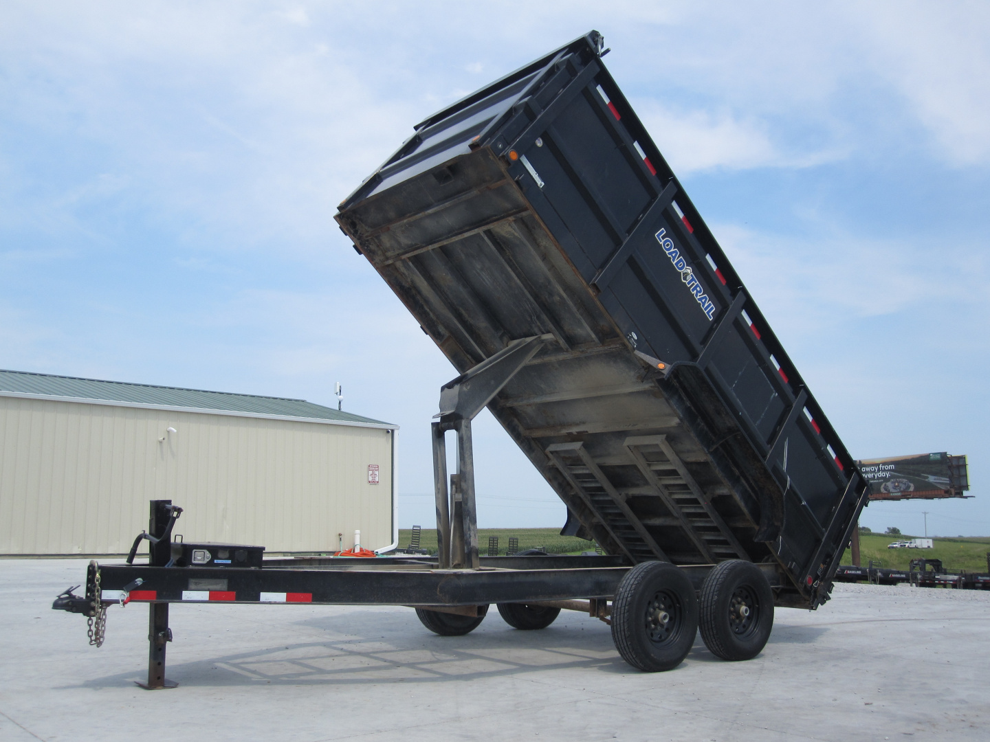 Used 2019 Load Trail 83x14 High Side Dump Trailer