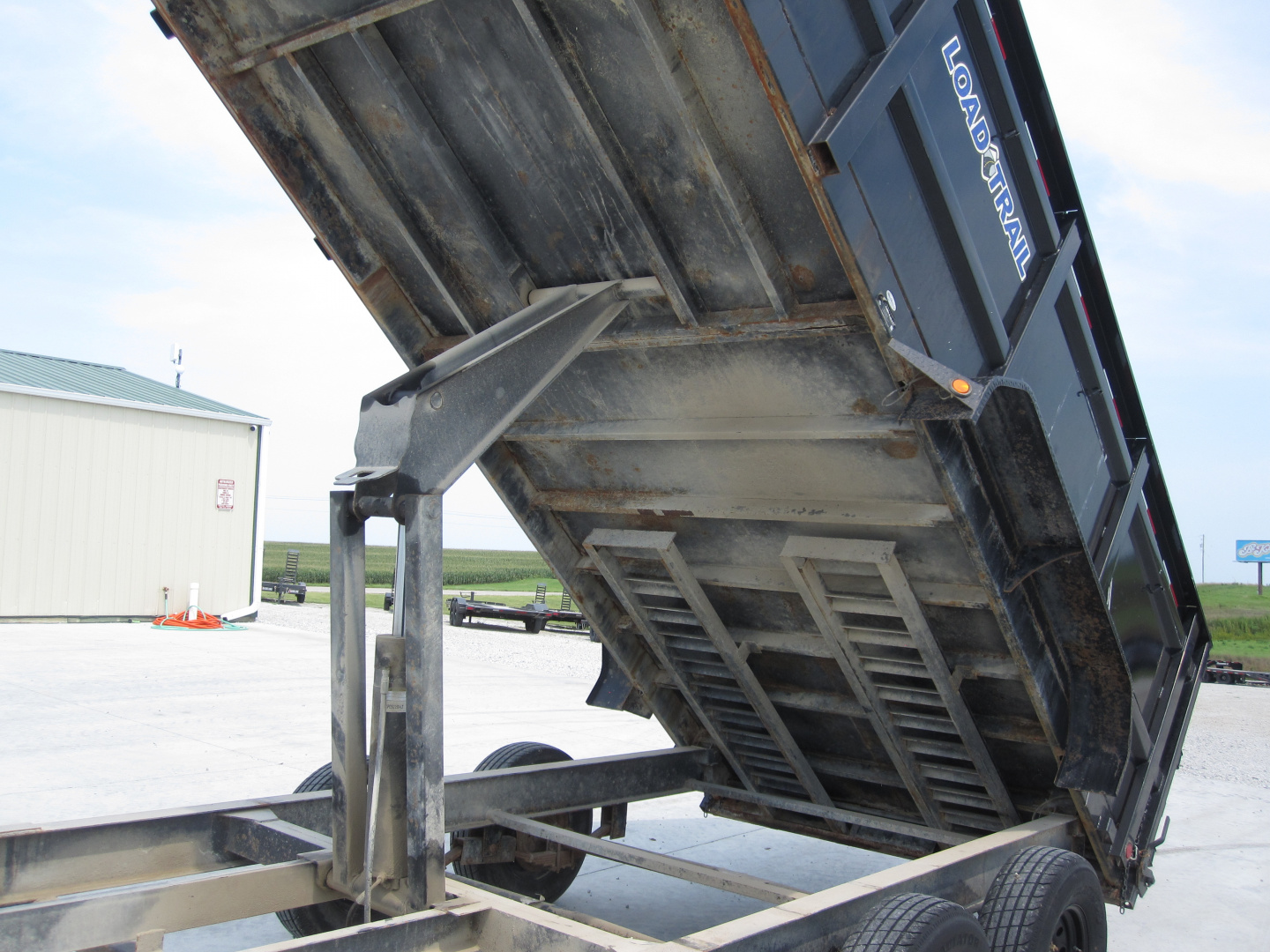 Used 2019 Load Trail 83x14 High Side Dump Trailer