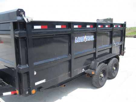 Used 2019 Load Trail 83x14 High Side Dump Trailer