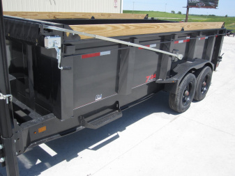 New 2024 DIAMOND C TRAILERS 82x16 LPT-210 Lo-Pro Gooseneck Dump Trailer