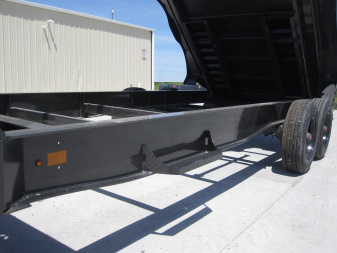 New 2024 DIAMOND C TRAILERS 82x16 LPT-210 Lo-Pro Gooseneck Dump Trailer