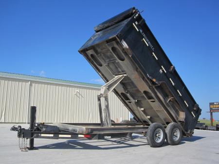 Used 2018 Iron Bull 83x16 DTB High Side Dump Trailer