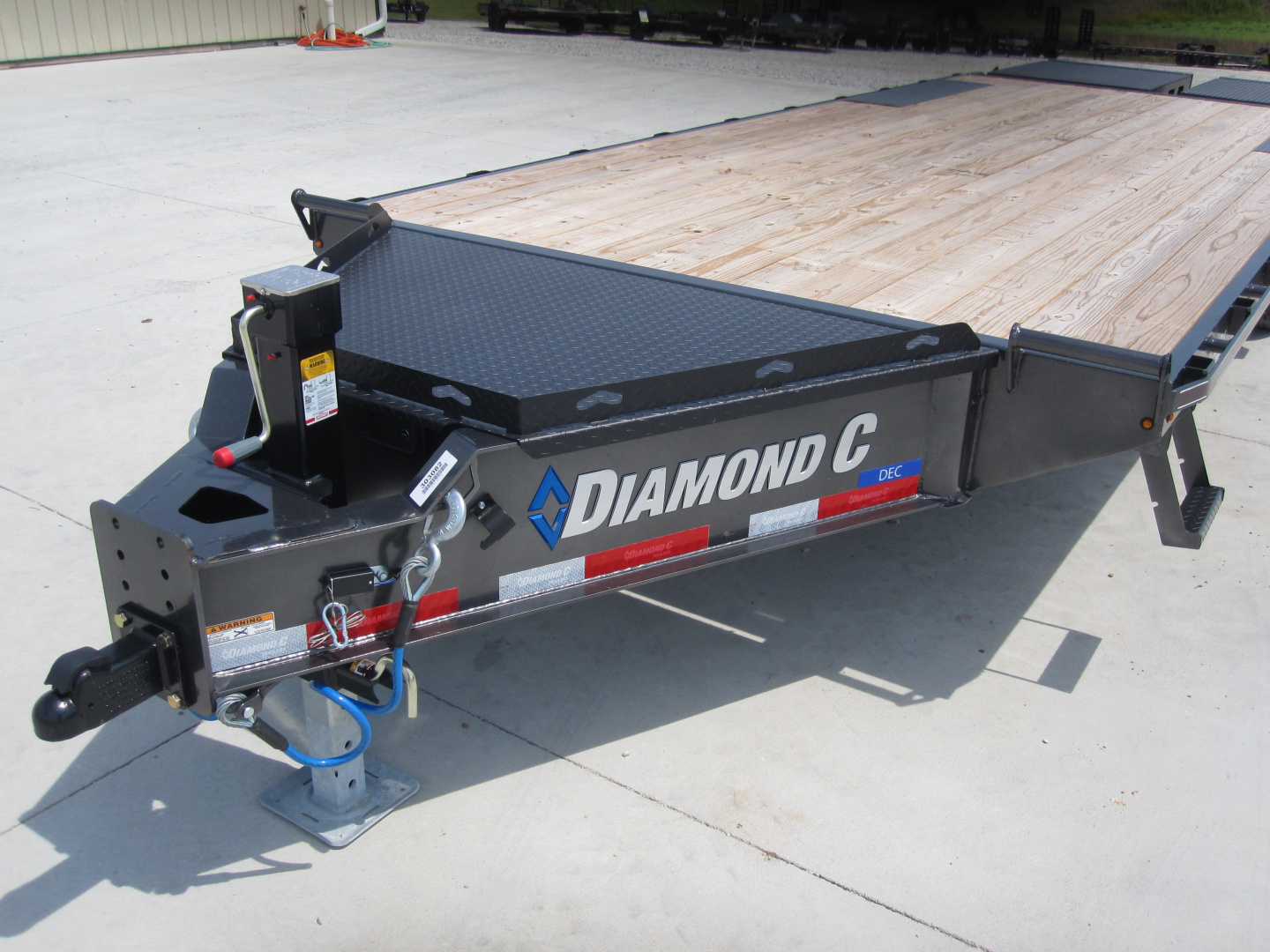 New 2025 Diamond C Trailers DEC-210 102x24 Flatbed Trailer