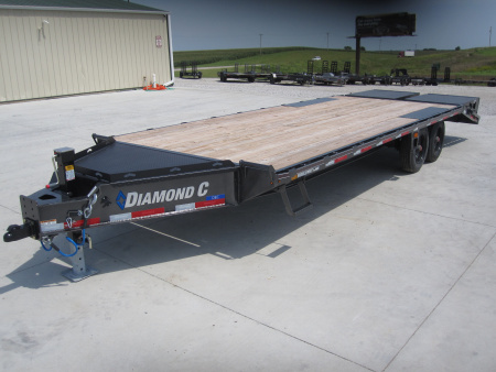 New 2025 Diamond C Trailers DEC-210 102x24 Flatbed Trailer