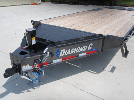 New 2025 Diamond C Trailers DEC-210 102x24 Flatbed Trailer