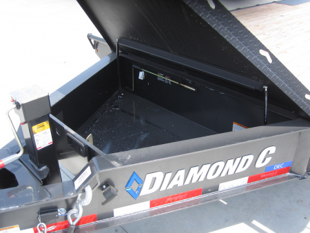 New 2025 Diamond C Trailers DEC-210 102x24 Flatbed Trailer