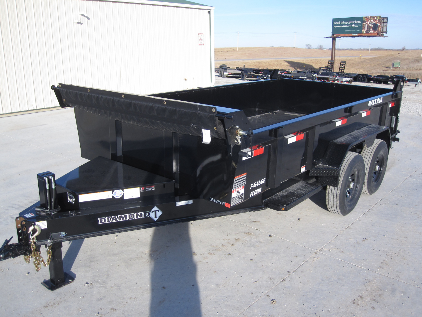 New 2026 Diamond T 83x14 Lo-Pro Dump Trailer