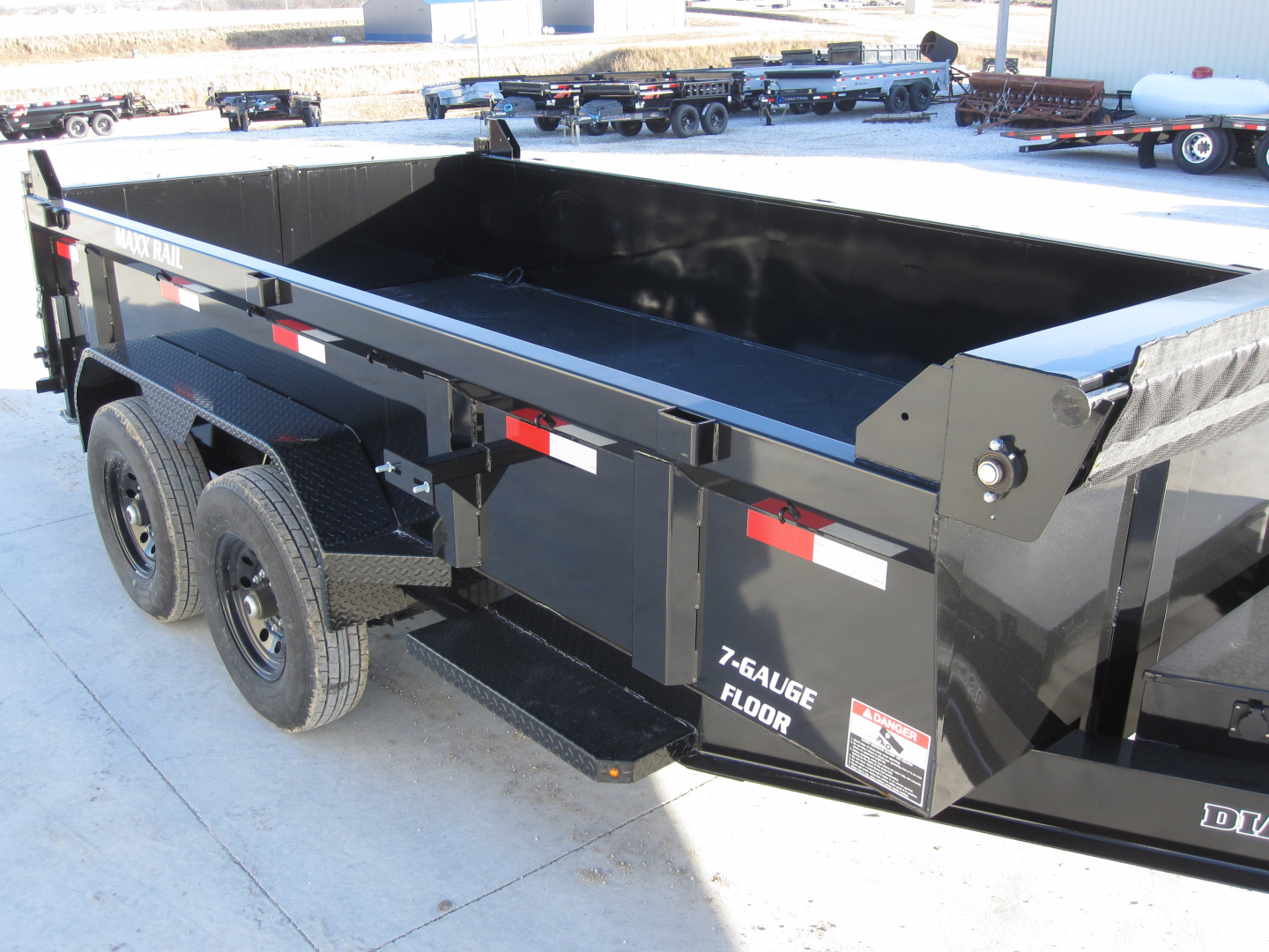 New 2026 Diamond T 83x14 Lo-Pro Dump Trailer