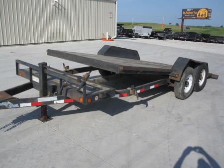 Used 2010 Load Trail 83x18 Tilt Bed Equipment Trailer