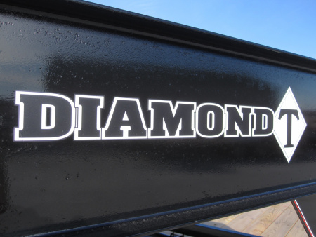 New 2026 Diamond T 102x25 Lo-Pro Gooseneck Flatbed Trailer