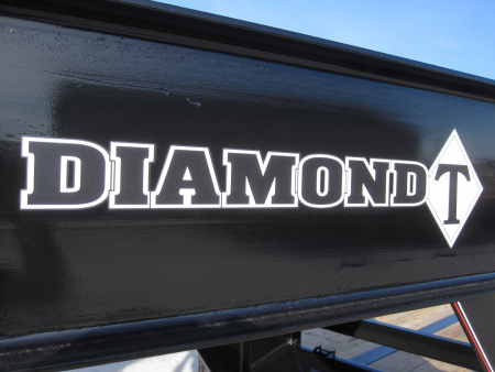 New 2026 Diamond T 102" x 25' Lo-Pro Gooseneck Flatbed Trailer