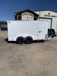 New 2025 Delco Trailers 14' SEAMLESS CARGO Cargo / Enclosed Trailer