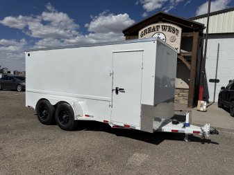 New 2025 Delco Trailers  Seamless  16'Cargo / Enclosed Trailer