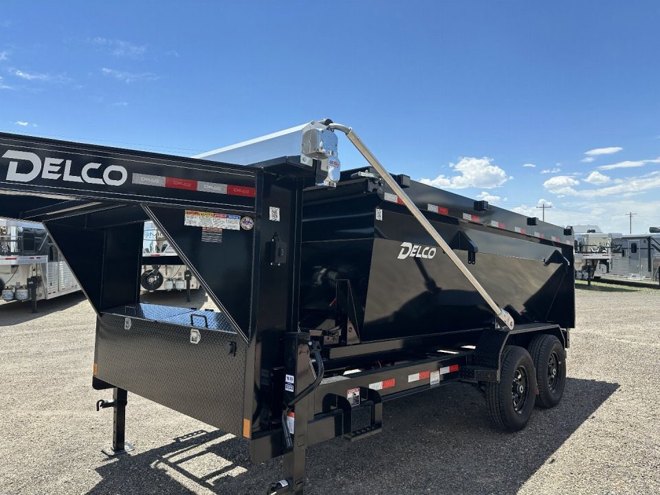 New 2024 Delco Roll Off Trailer 14' Bin sold separately