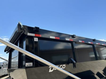 New 2024 Delco Roll Off Trailer 14' Bin sold separately