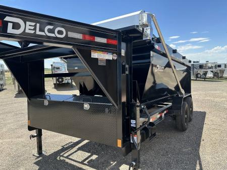 New 2024 Delco Roll Off Trailer 14' Bin sold separately