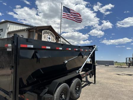 New 2024 Delco Roll Off Trailer 14' Bin sold separately