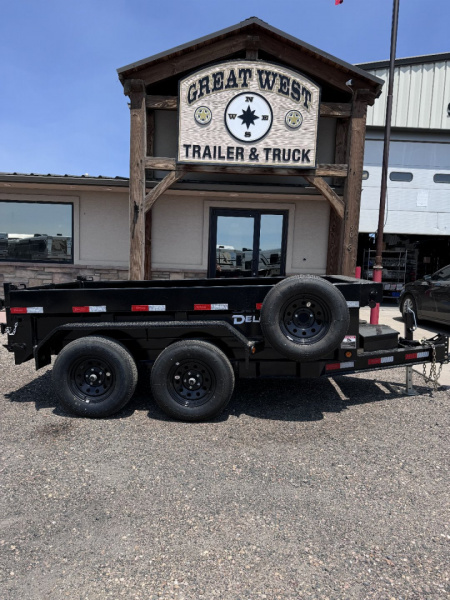 New 2024 Delco Trailers 7K BP 10' Dump Trailer