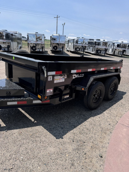 New 2024 Delco Trailers 7K BP 10' Dump Trailer