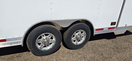 New 2023 Featherlite 20ft Enclosed Car Hauler with 18in. Ramp Extension