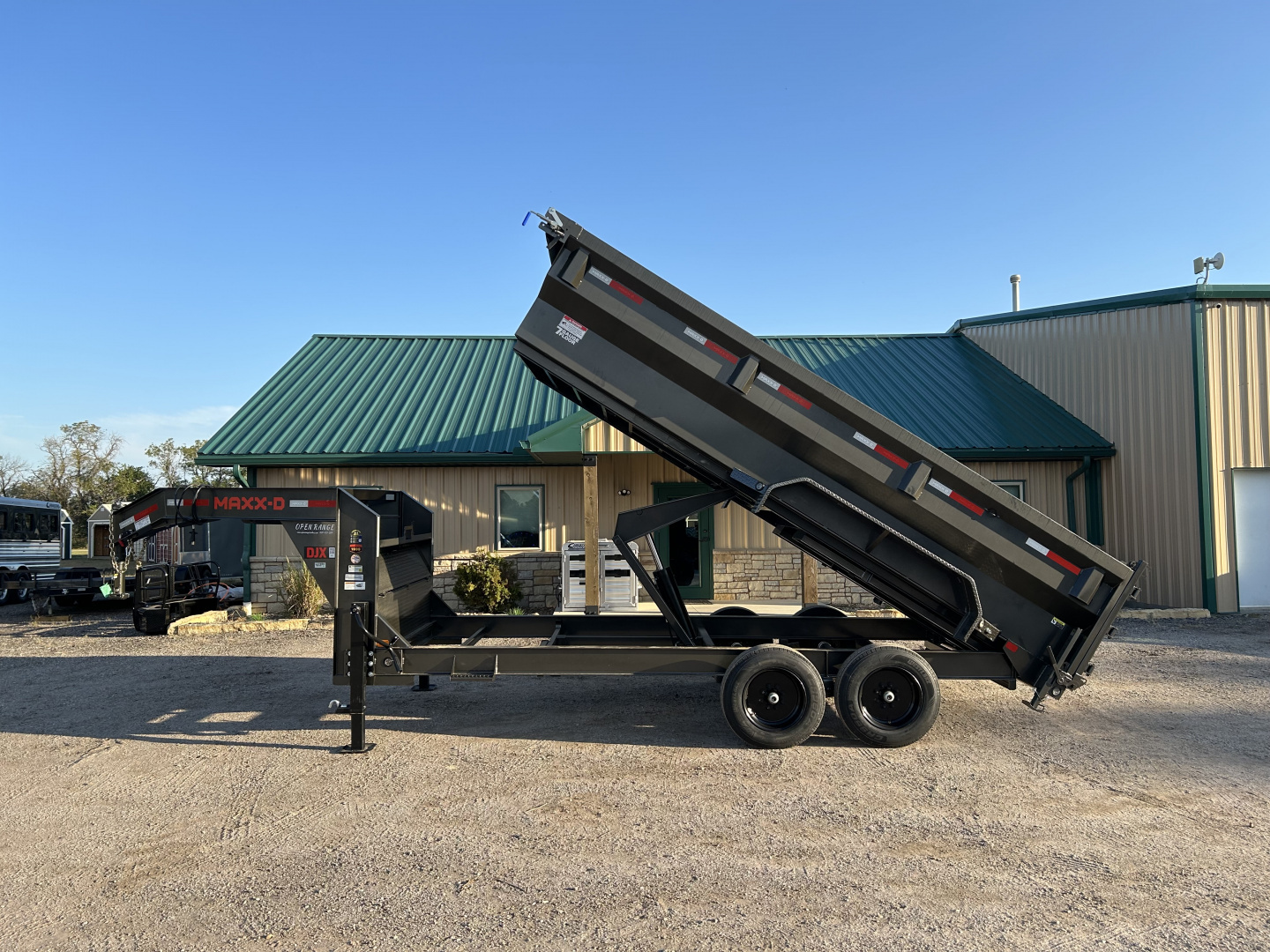 New 2026 MAXX-D DJX 83x16 Dump Trailer