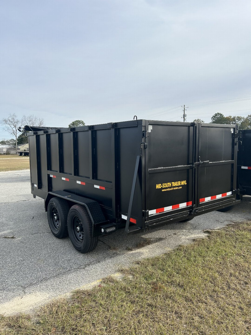 New 2024 Covered Wagon Trailers 7x14x6 Dump Trailer Dump Trailer