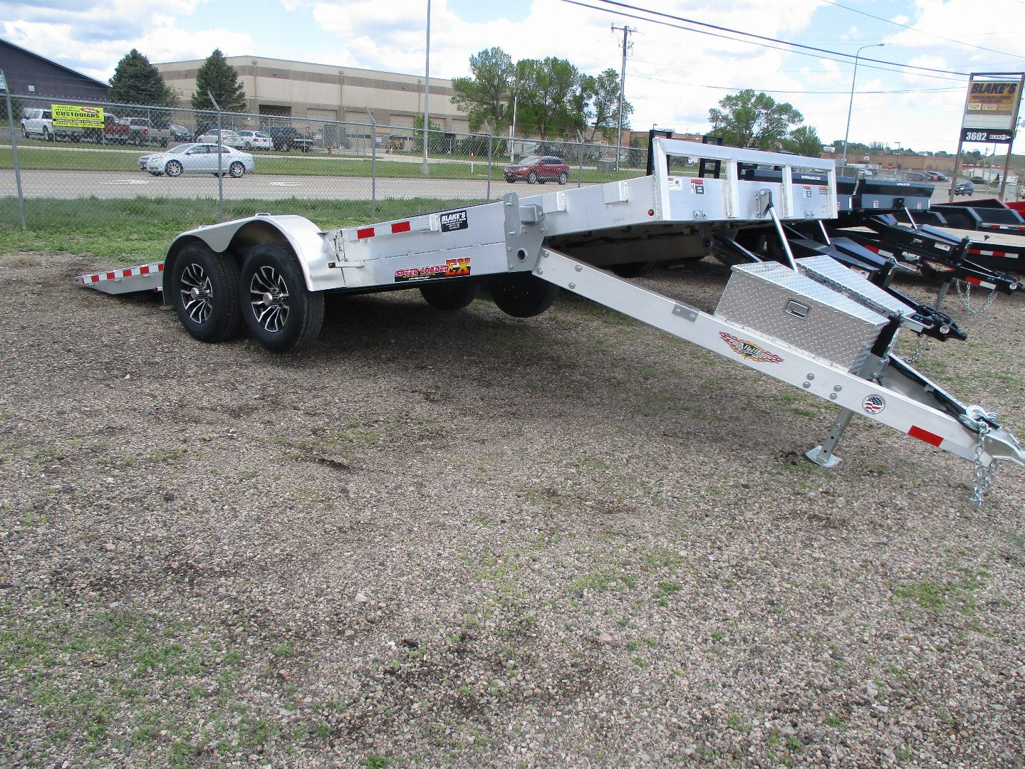 New 2025 H&H Trailers SPEEDLOADER Flatbed Trailer 82 X 20