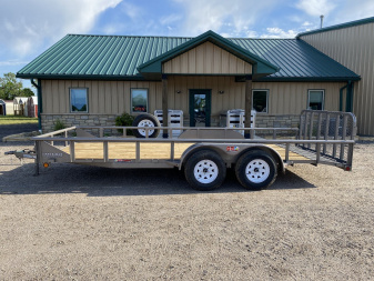 New 2024 GR Trailers 82x18 Utility Trailer