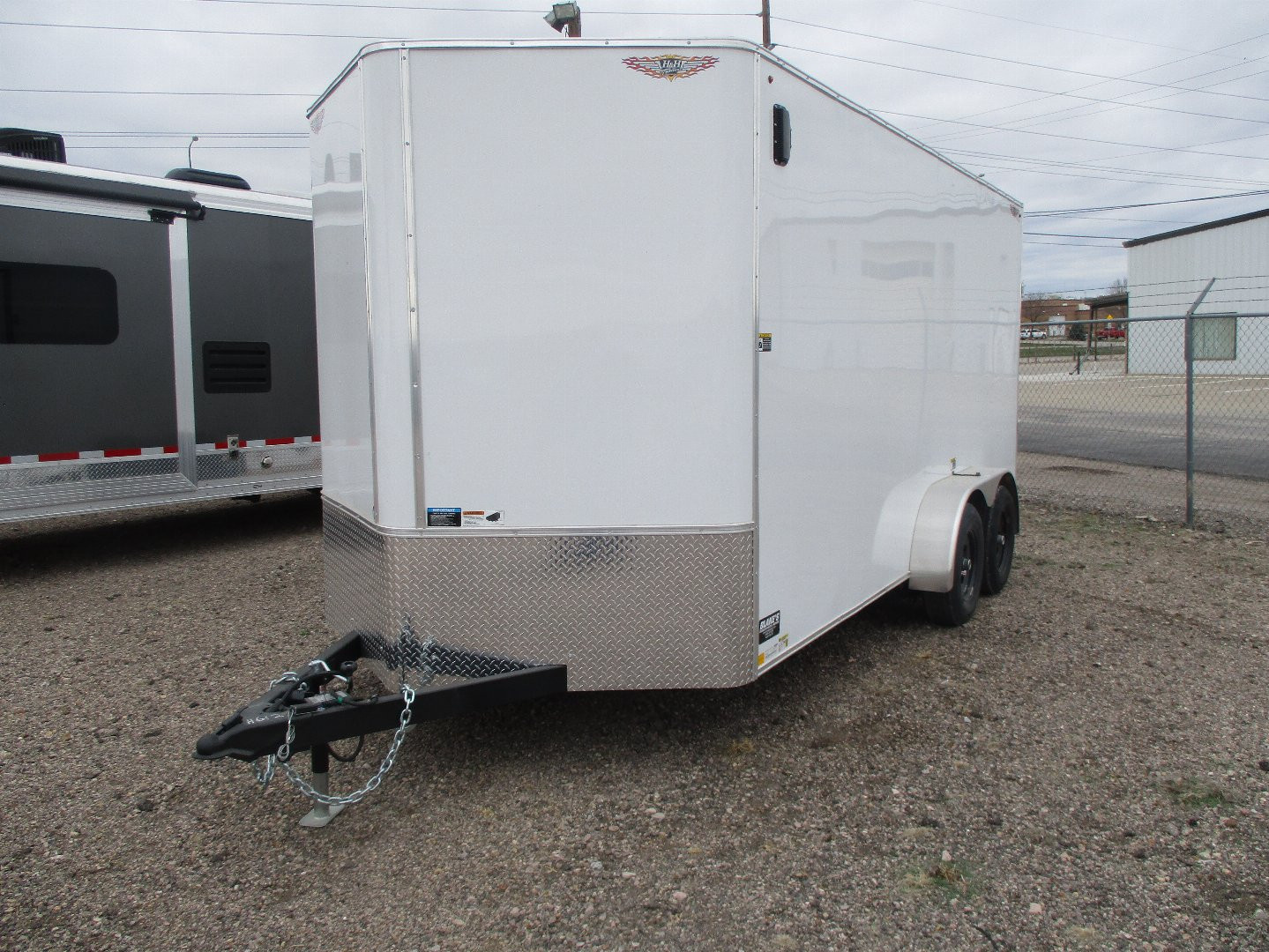 New 2025 H&H Trailers Cargo / Enclosed Trailer 7 X 16