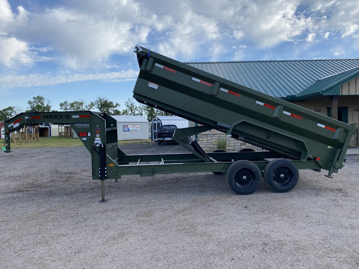 New 2026 MAXX-D DJX Dump Trailer 83x16 GN