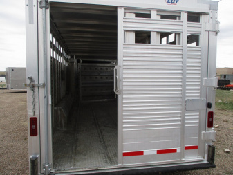 Used 2023 EBY Trailers RUFFNECK Stock / Stock Combo Trailer 8 X 32