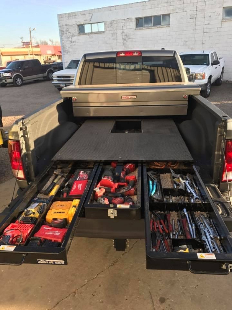 New Rimrock Tool Box, 8' Pickup Gooseneck
